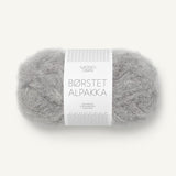 BØRSTET ALPAKKA - 1042