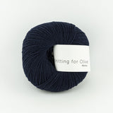 MERINO - navy blue / marineblå
