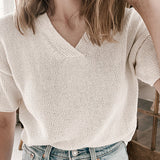 Materialpaket MOON SET TEE / PURE SILK: ice blue / isblå