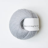 Materialpaket CINEMA SWEATER / Merino soft blue / pudderblå