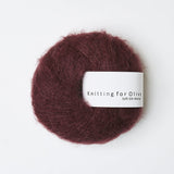 SOFT SILK MOHAIR - bordeaux