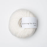 PURE SILK - cream / fløde