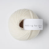 Materialpaket CINEMA SWEATER / Merino cream / fløde