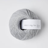 PURE SILK - soft blue / pudderblå