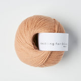MERINO - camel rose / rosa kamel
