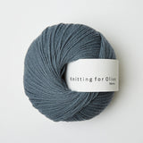 MERINO - dusty petroleum blue / støvet petroleumsblå