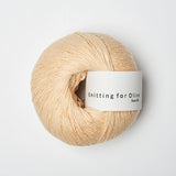 PURE SILK - soft peach / blid fersken