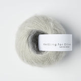 SOFT SILK MOHAIR - pearl gray / perlegrå