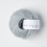 SOFT SILK MOHAIR - soft blue / pudderblå
