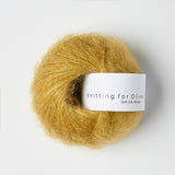 SOFT SILK MOHAIR - dusty honey / støvet honning