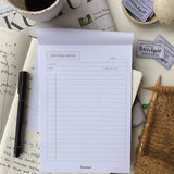 Knitting Notes – Stricktagebuch / Projekt-Notizbuch für Handarbeitsprojekte