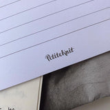 Knitting Notes – Stricktagebuch / Projekt-Notizbuch für Handarbeitsprojekte