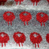 Materialpaket Fair Isle Tuch Schafe