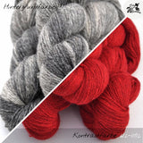 Materialpaket Fair Isle Tuch Schafe