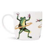 Fine-Bone Porzellan Tasse „work it“