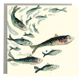 Grußkarte „Fishy Friends“