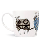 Fine-Bone Porzellan Tasse „knitting circle“