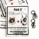 firefly notes maschenmarkierer cats and dogs