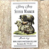 Maschenmarkierer "Schaf"