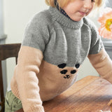 Strickpaket PANDA Pullover von Sandnes Garn