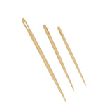 Shirotake Wollnadel Set aus Bambus