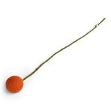 Filz-Blume Kugel / Durchmesser 7cm