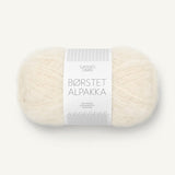 BØRSTET ALPAKKA - 1012
