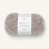 BØRSTET ALPAKKA - 2650