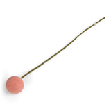 Filz-Blume Kugel / Durchmesser 7cm