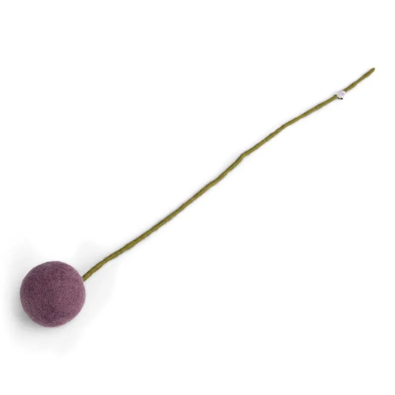 Filz-Blume Kugel / Durchmesser 7cm
