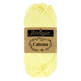 garne scheepjes CATONA - 100 lemon chiffon