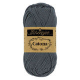 garne scheepjes CATONA - 393 charcoal