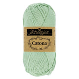 garne scheepjes CATONA - 402 silver green