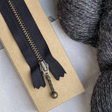 Zipper 17cm schwarz