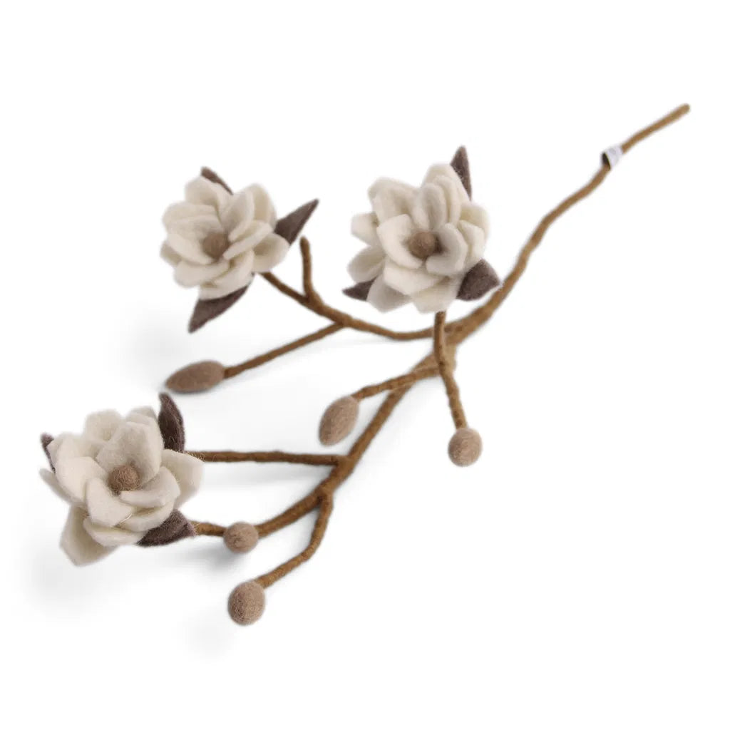 Filz-Magnolienzweig