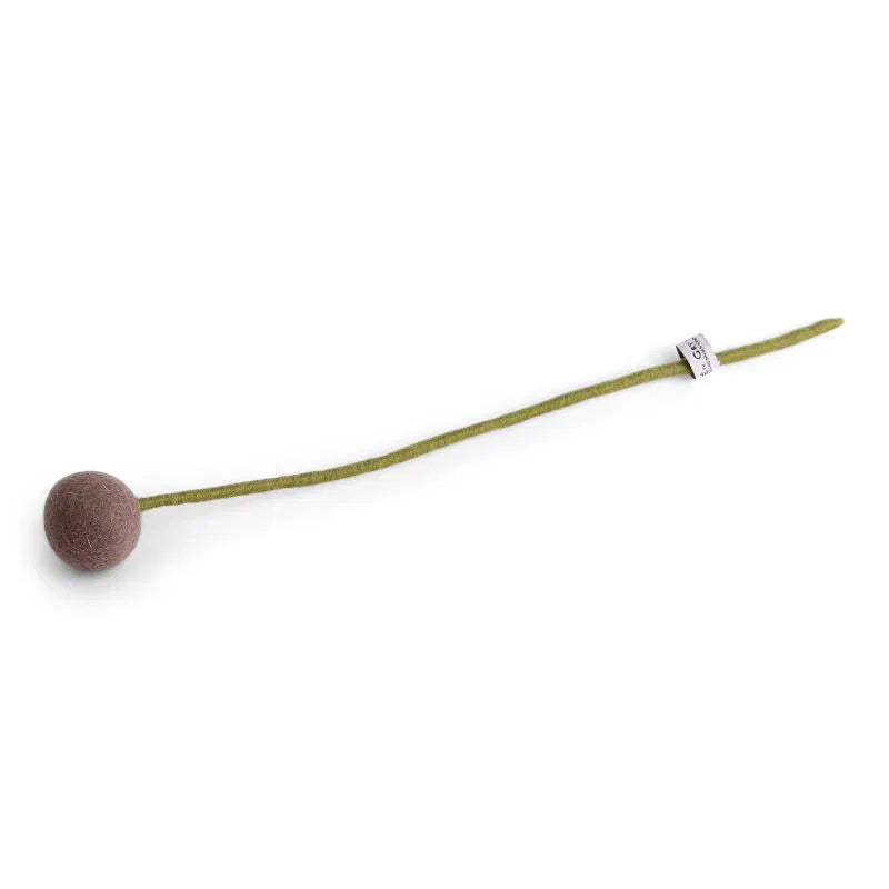 Filz-Blume Kugel / Durchmesser 3cm
