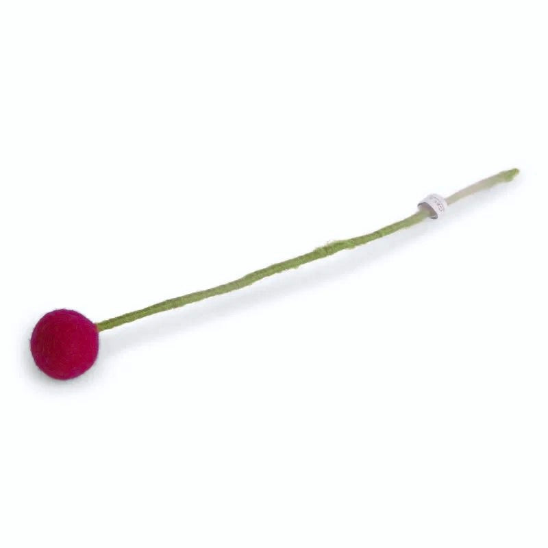 Filz-Blume Kugel / Durchmesser 3cm