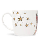 Fine-Bone Porzellan Tasse „show time“