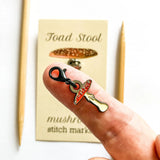 Maschenmarkierer - toad stool