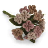 gefilzte Hortensie / klein / pale rose