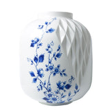 Vase "Blauw Vouw" - 25cm