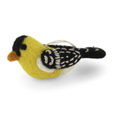 gefilzter Vogel / goldfinch