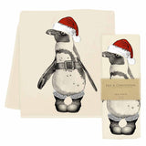 Geschirrtuch "Santa Pinguin"