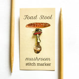 Maschenmarkierer - toad stool