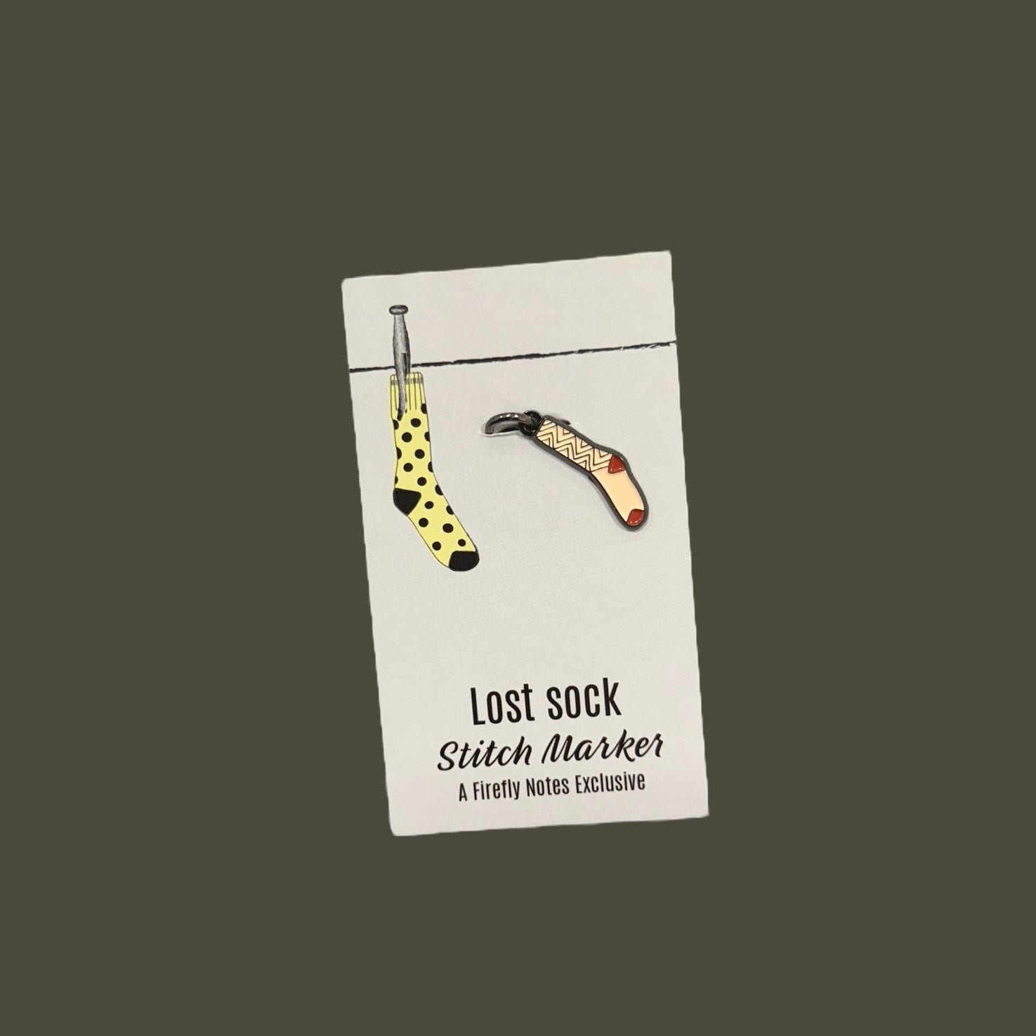Maschenmarkierer "Lost Sock"