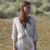 FUNGUS SHAWL CARDIGAN LIGHT