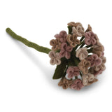 gefilzte Hortensie / gross / pale rose