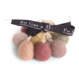 Kleine gefilzte Eier pastell (8er Pack)
