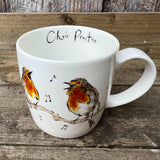 Fine-Bone Porzellan Tasse „choir practice"