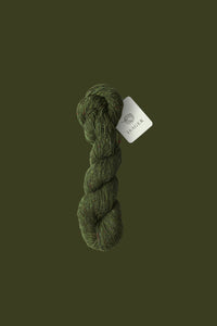 ISAGER TWEED - bottle green